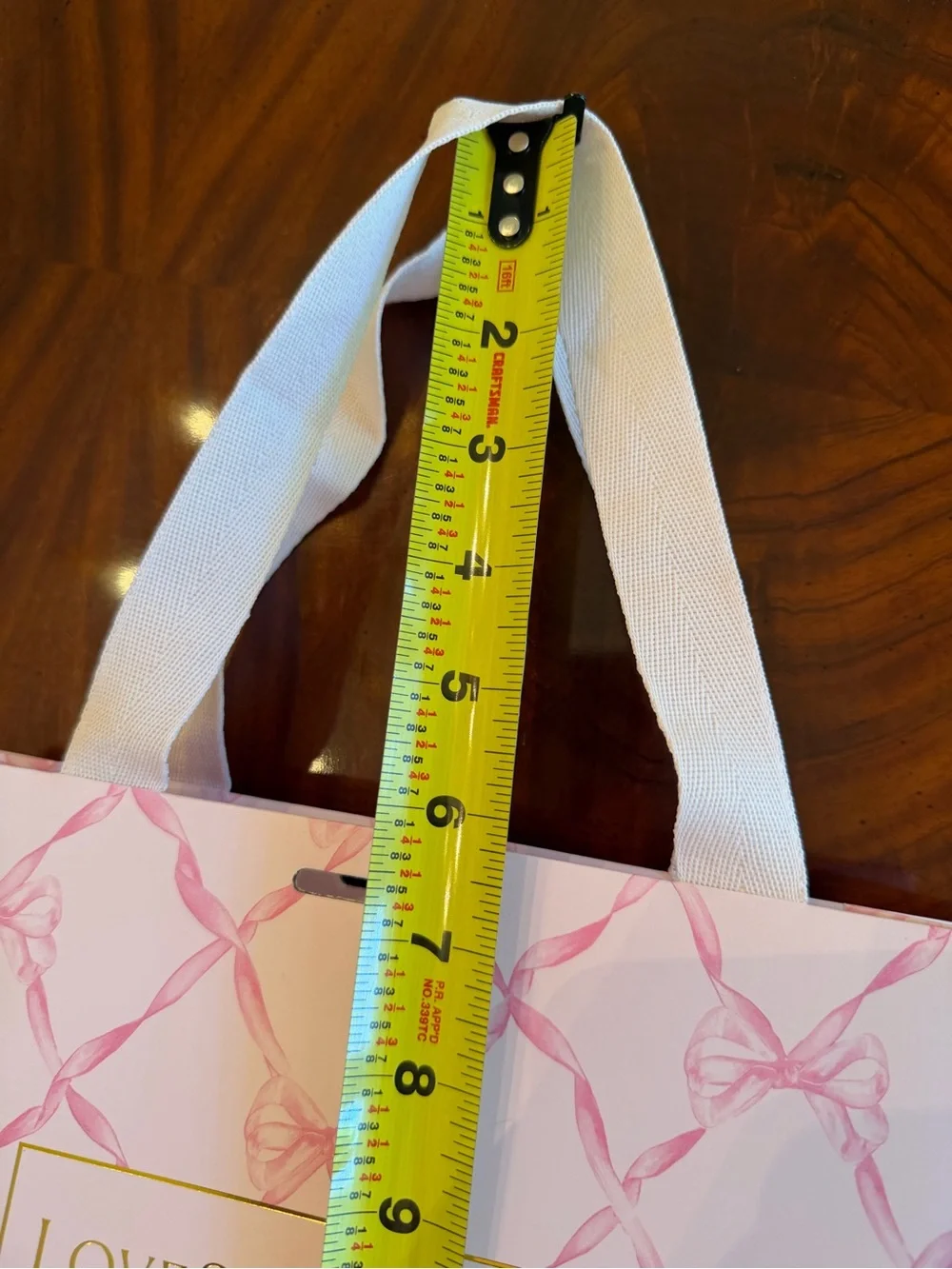 LoveShackFancy “Pink Peppermint” Shopping Tote